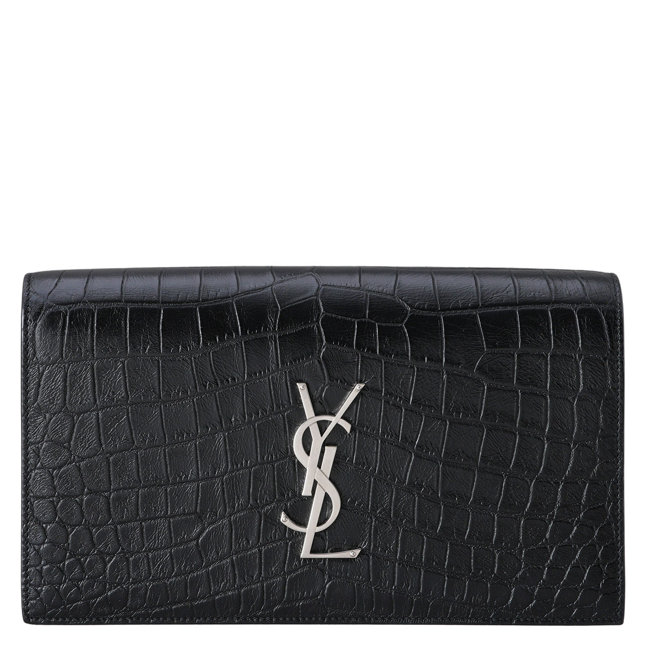 YVES SAINT LAURENT(USED)생로랑 400409 와니패턴 모노그램 클러치백